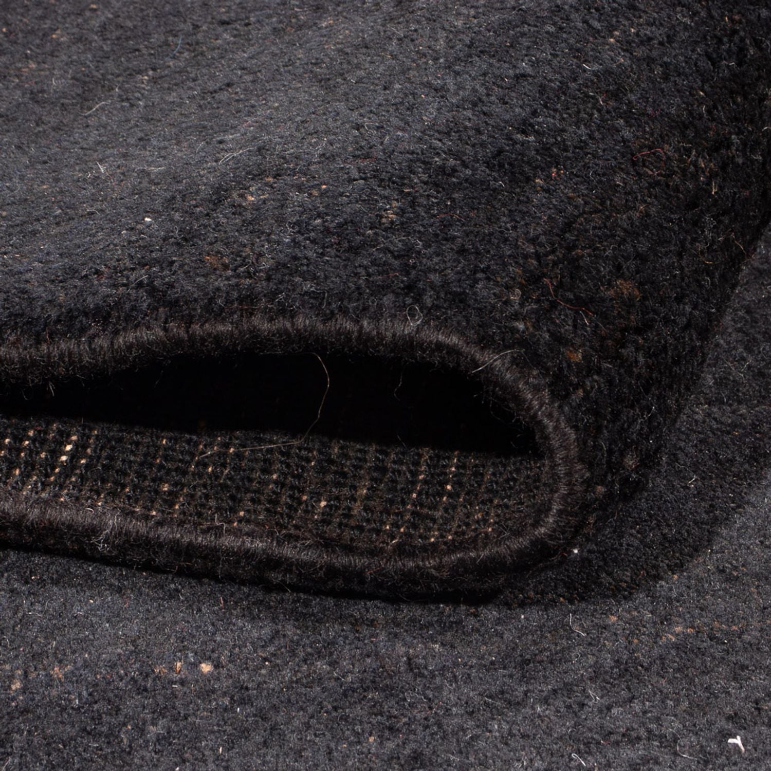 Tapis Gabbeh - Persan - 284 x 200 cm - noir