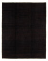 Tapis Gabbeh persan Tapis 214x260cm - Perserteppich Wollteppich - Rectangle / Marron foncé / 214 x 260 cm Rectangle