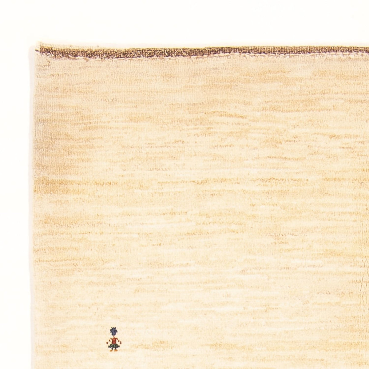 Tapis Gabbeh - Persan - 192 x 127 cm - crème