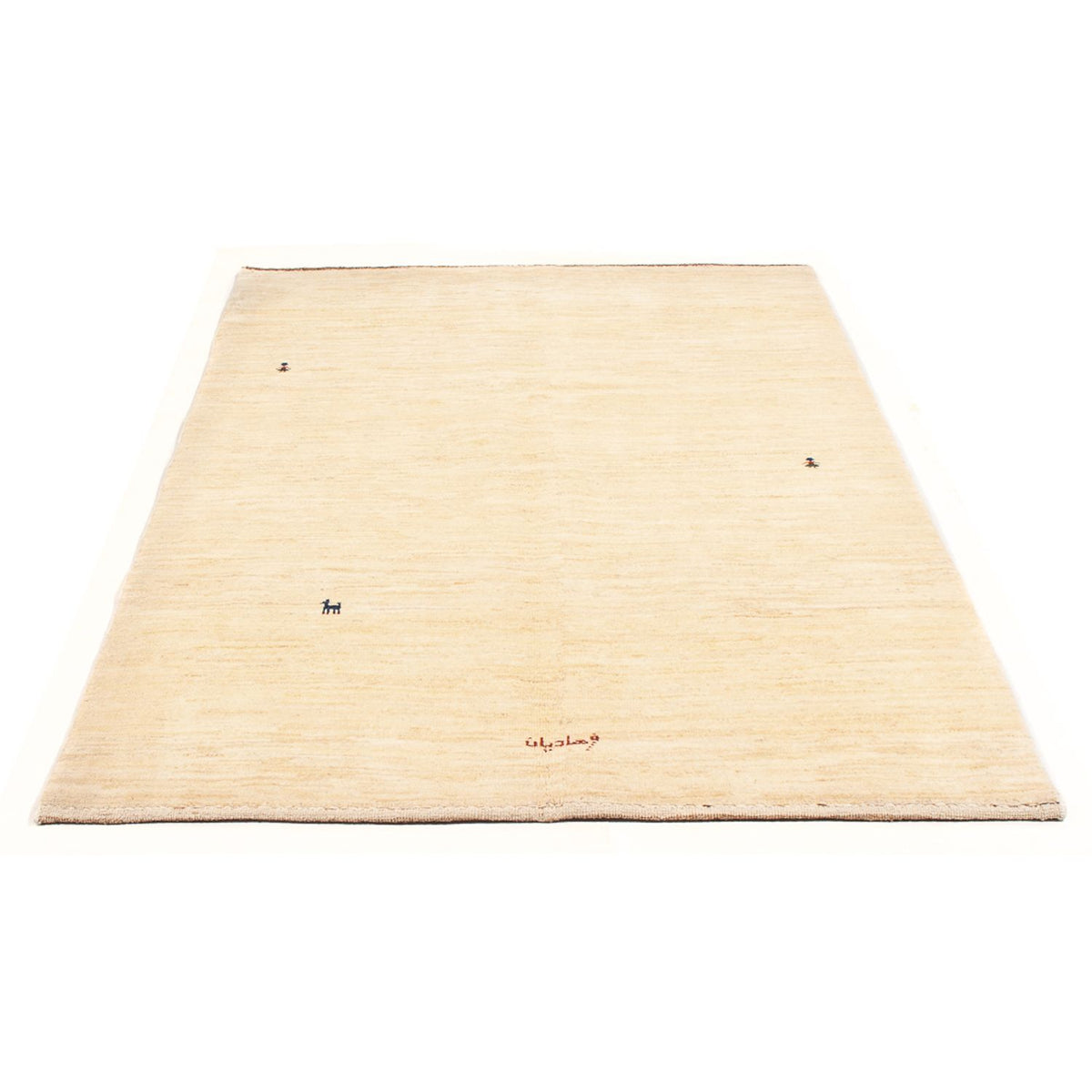 Tapis Gabbeh - Persan - 192 x 127 cm - crème