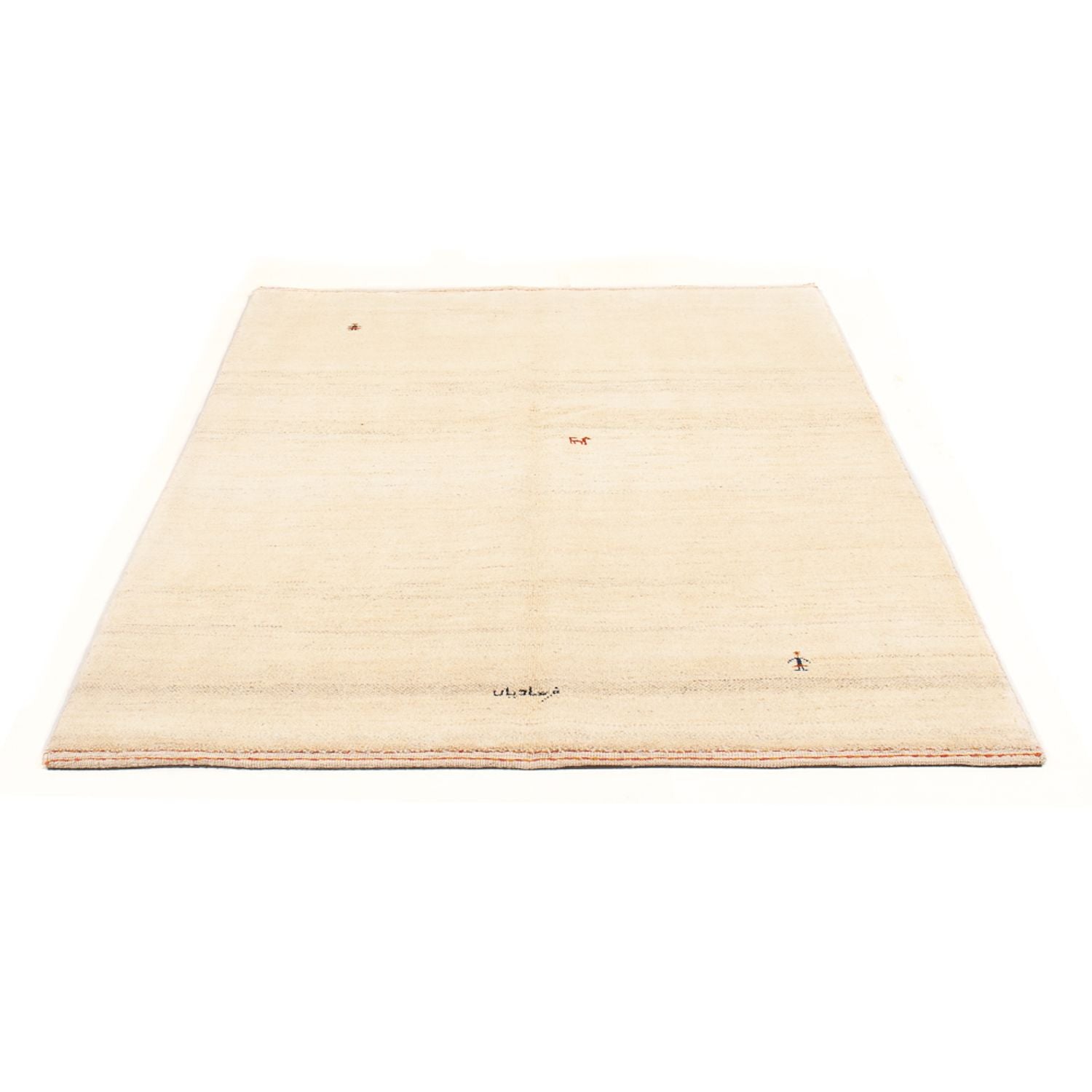 Tapis Gabbeh - Persan - 187 x 140 cm - crème