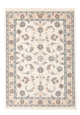 Tapis persan - Nain - Premium - 119 x 81 cm - crème