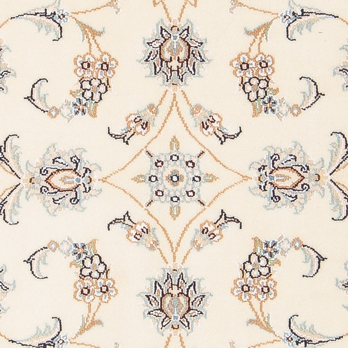 Tapis persan - Nain - Premium - 122 x 82 cm - crème