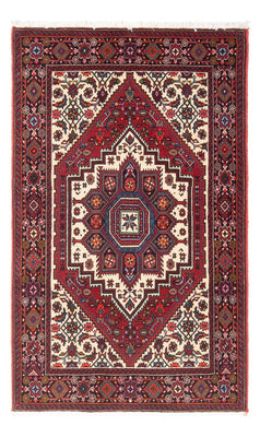 Tapis persan - Nomadic - 123 x 86 cm - crème