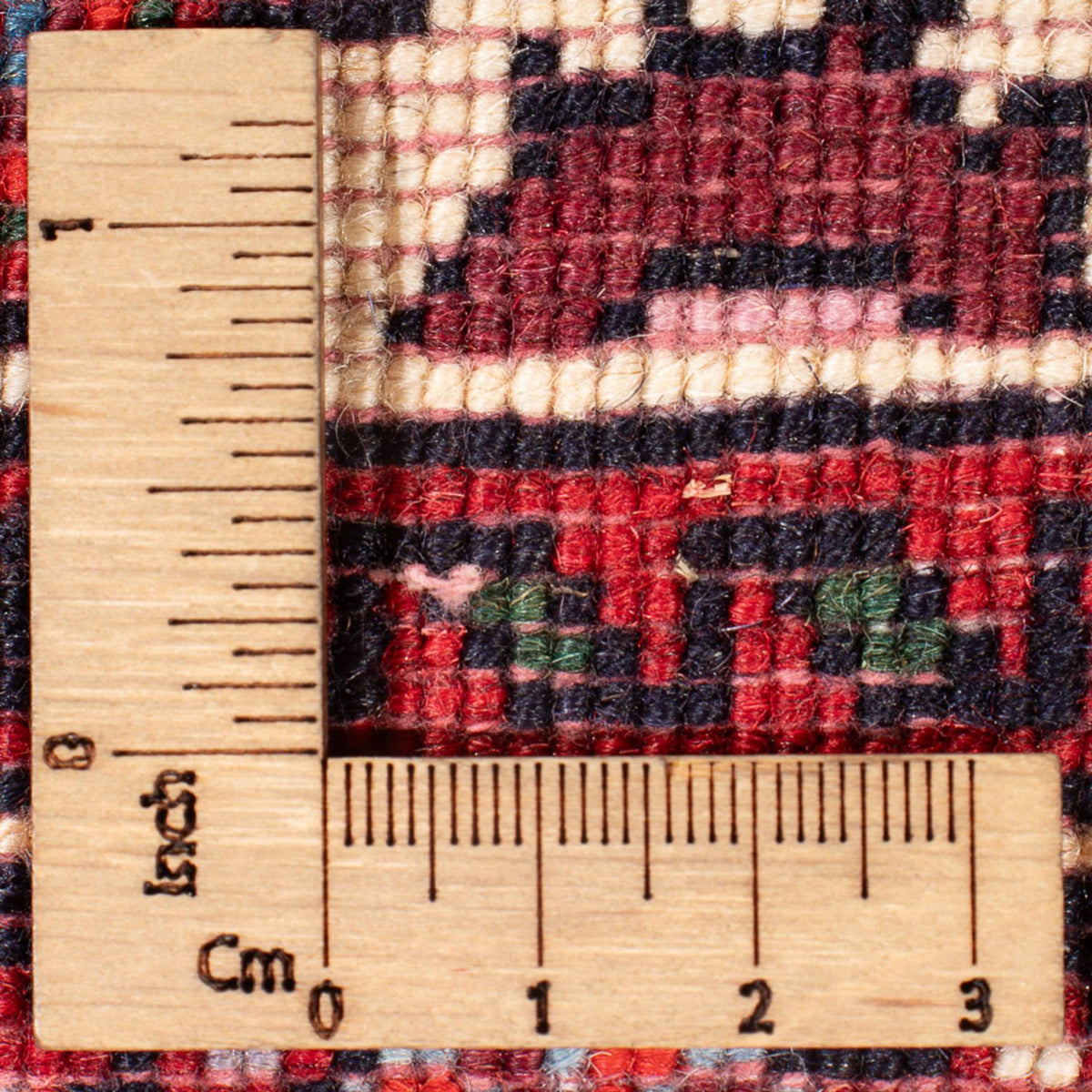 Tapis persan - Nomadic - 123 x 86 cm - crème