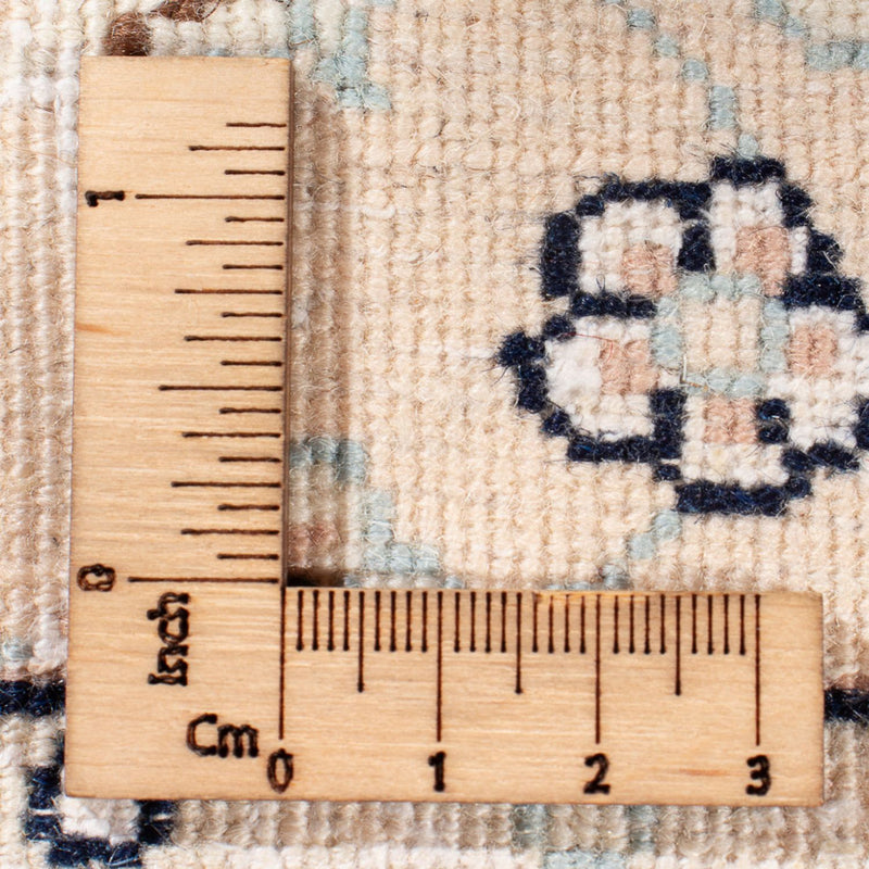 Tapis persan - Nain - Premium - 123 x 80 cm - bleu foncé