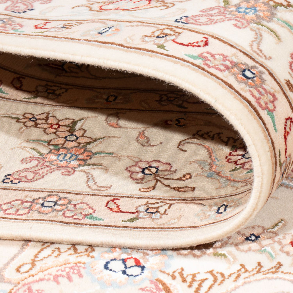 Tapis persan - Tabriz - Royal - 200 x 149 cm - crème