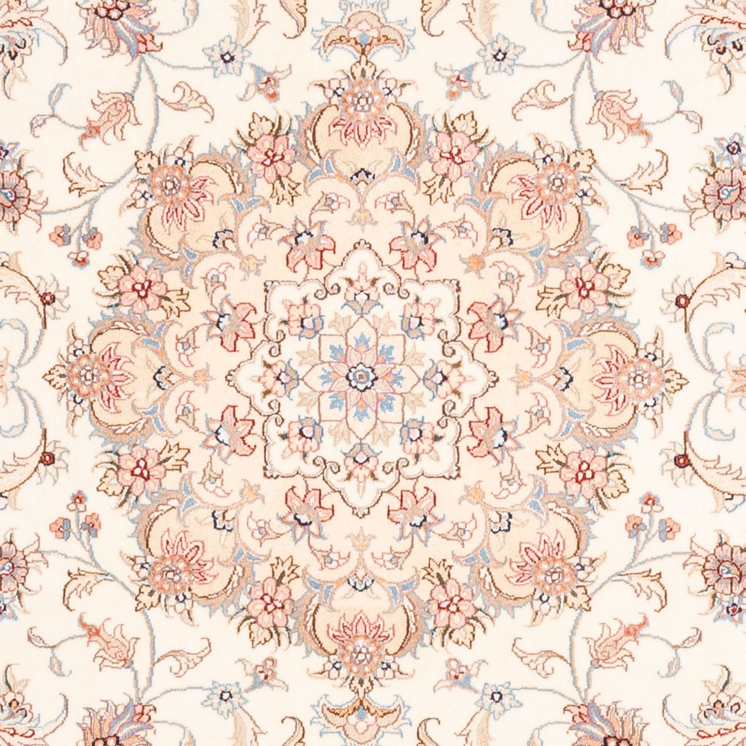 Tapis persan - Tabriz - 198 x 149 cm - crème