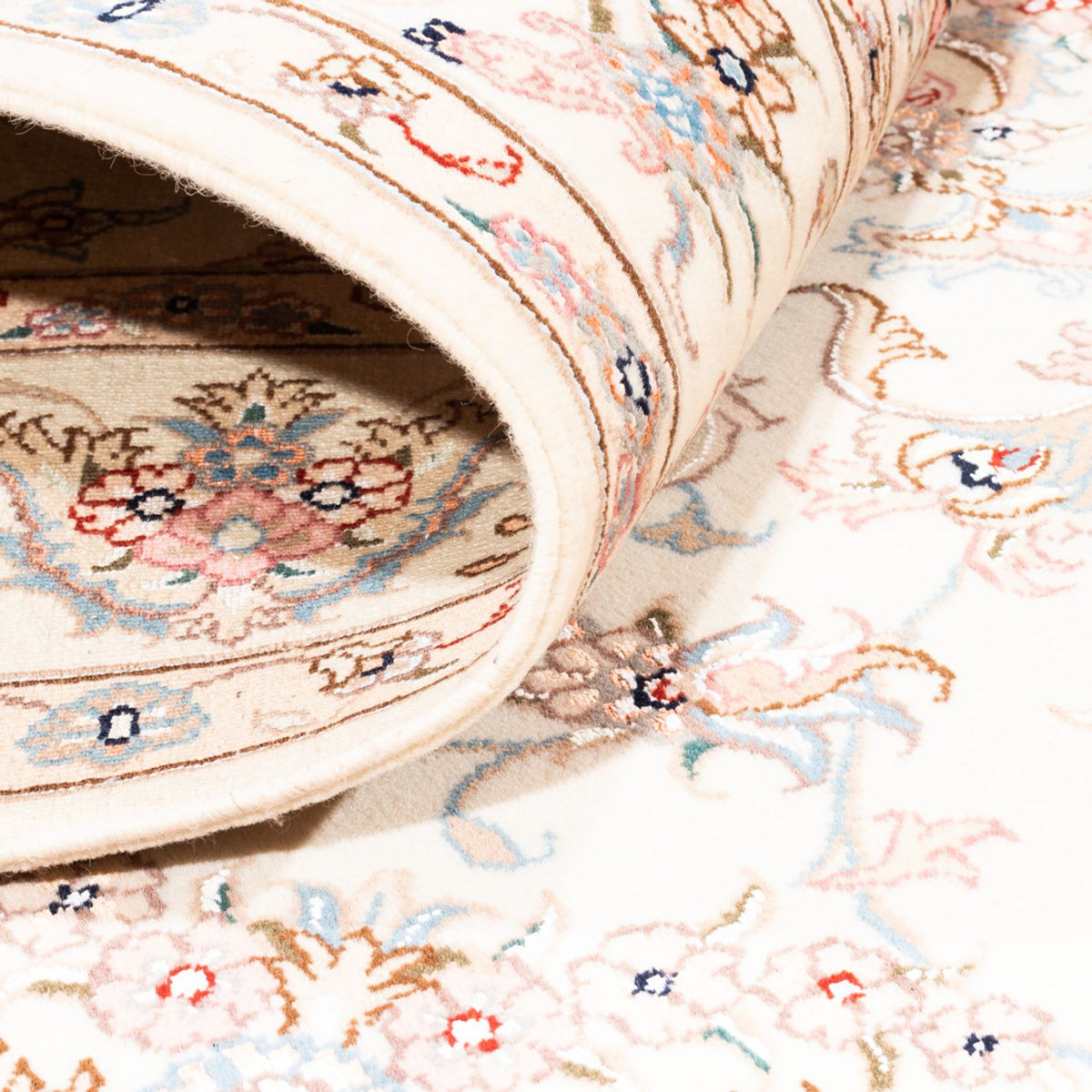 Tapis persan - Tabriz - 198 x 149 cm - crème