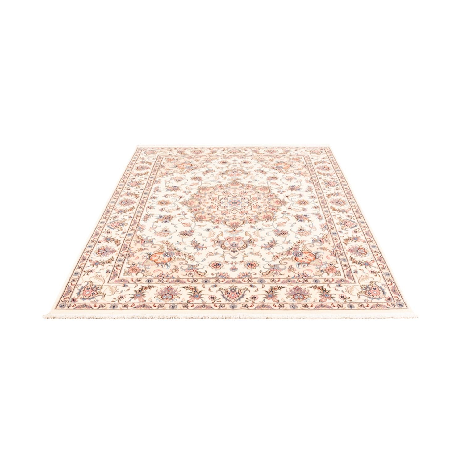 Tapis persan - Tabriz - 198 x 149 cm - crème