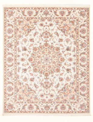 Tapis persan - Tabriz - Royal - 198 x 150 cm - crème