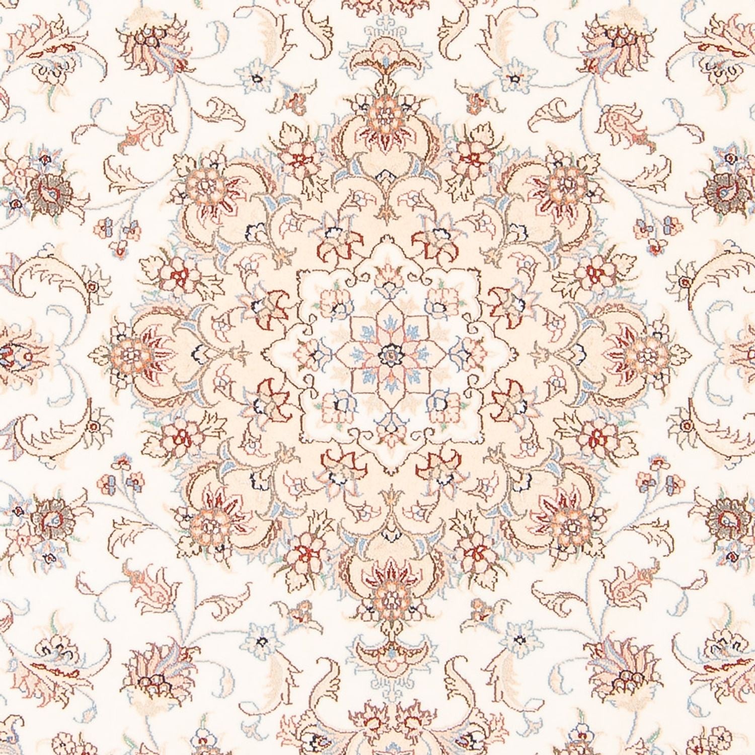Tapis persan - Tabriz - Royal - 198 x 150 cm - crème