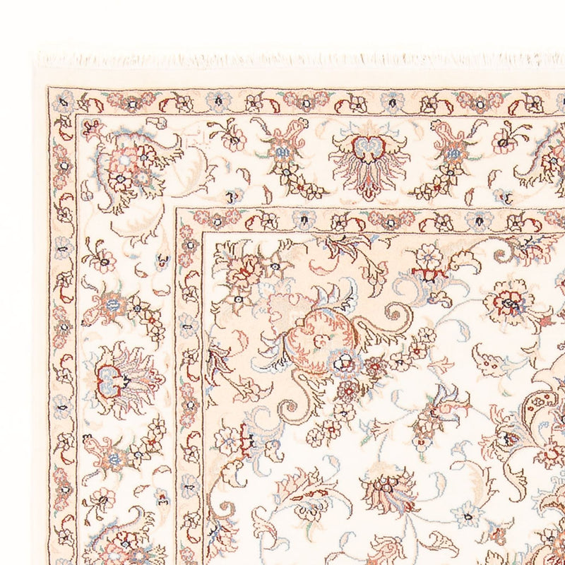 Tapis persan - Tabriz - Royal - 198 x 150 cm - crème