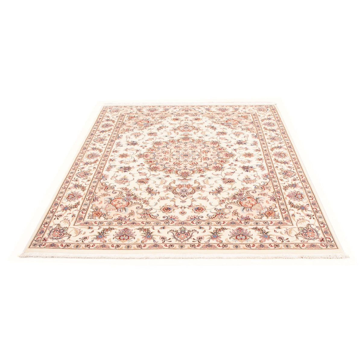 Tapis persan - Tabriz - Royal - 194 x 148 cm - crème