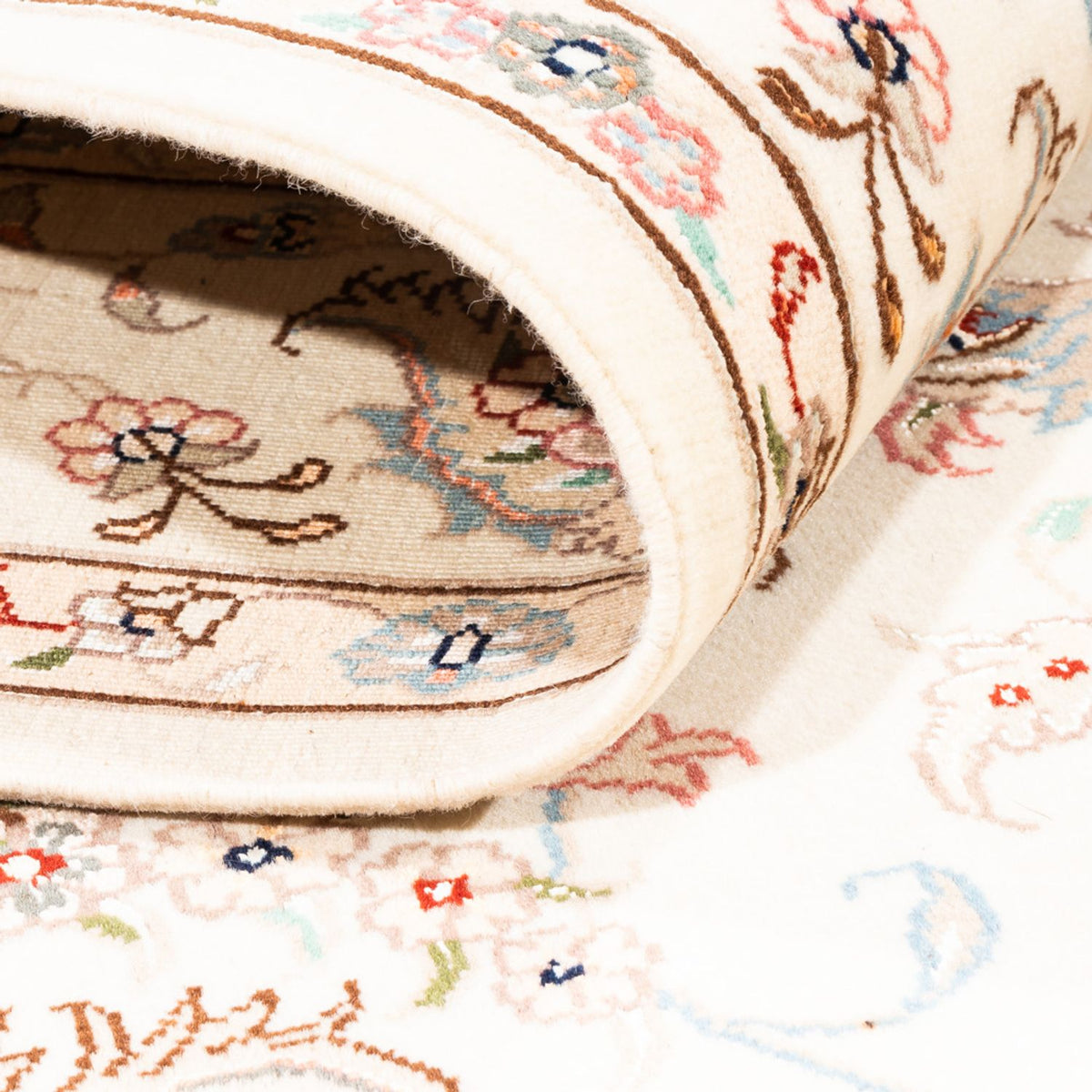 Tapis persan - Tabriz - 203 x 148 cm - crème