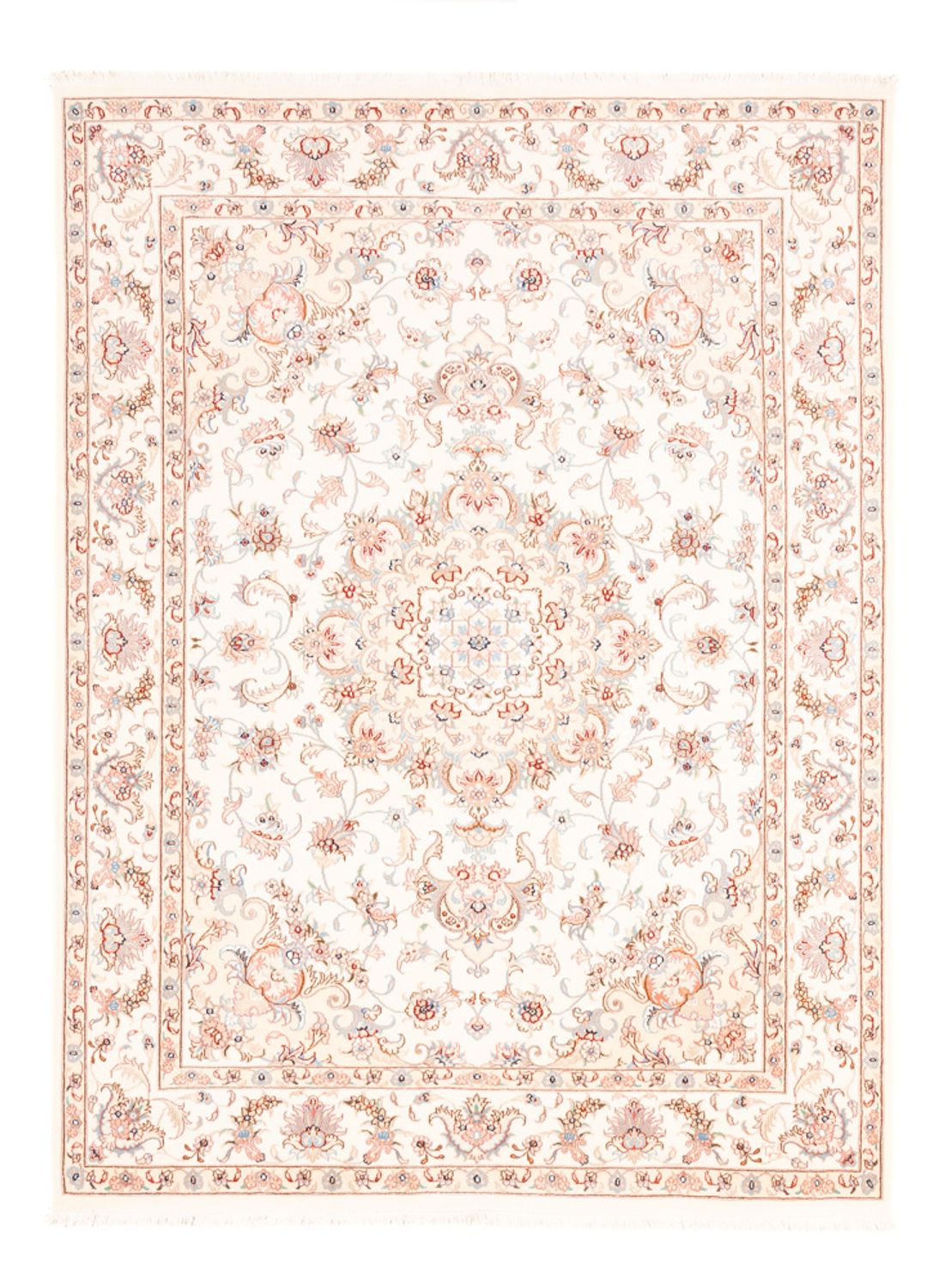 Tapis persan - Tabriz - 195 x 149 cm - crème