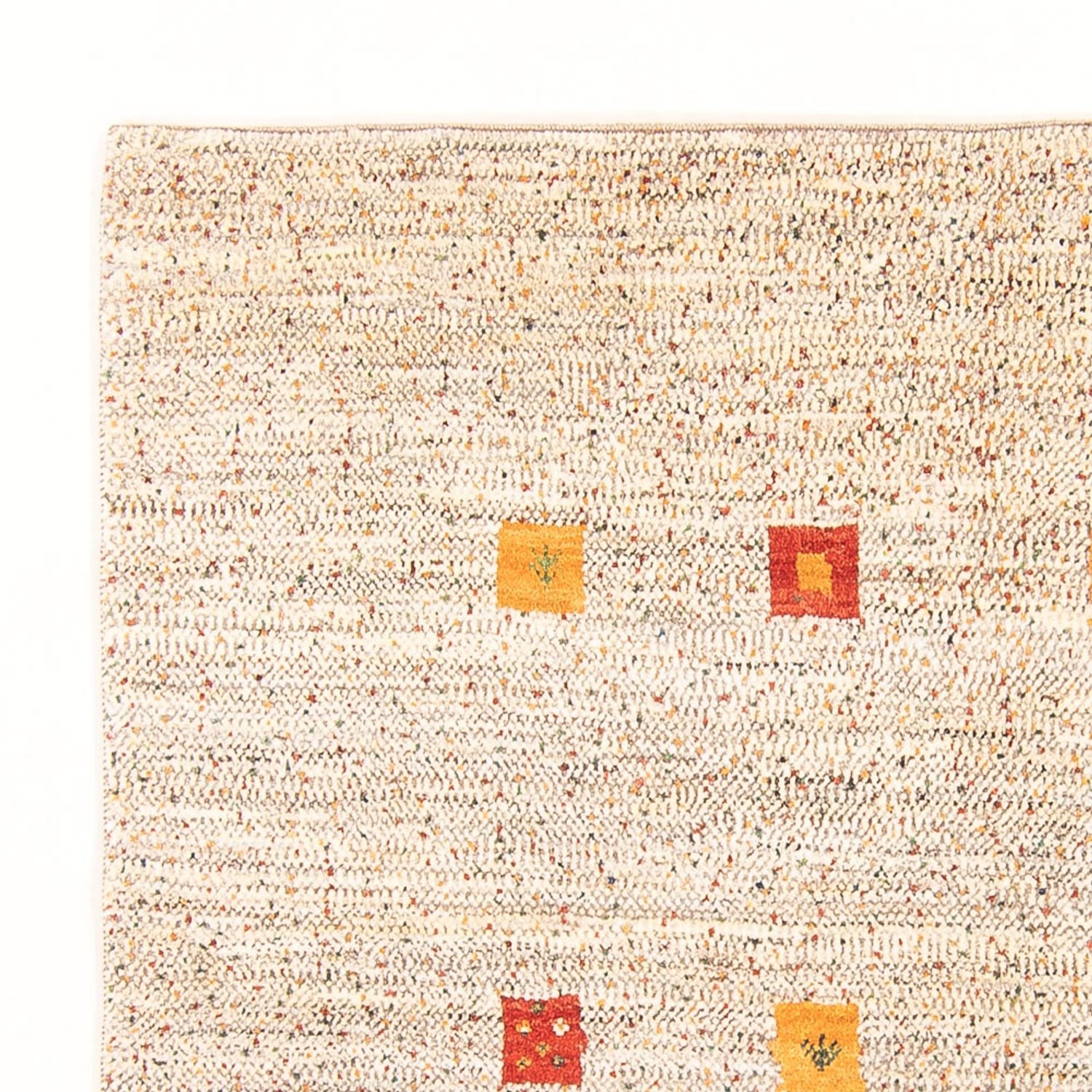 Tapis Gabbeh - Persan - 202 x 157 cm - naturel
