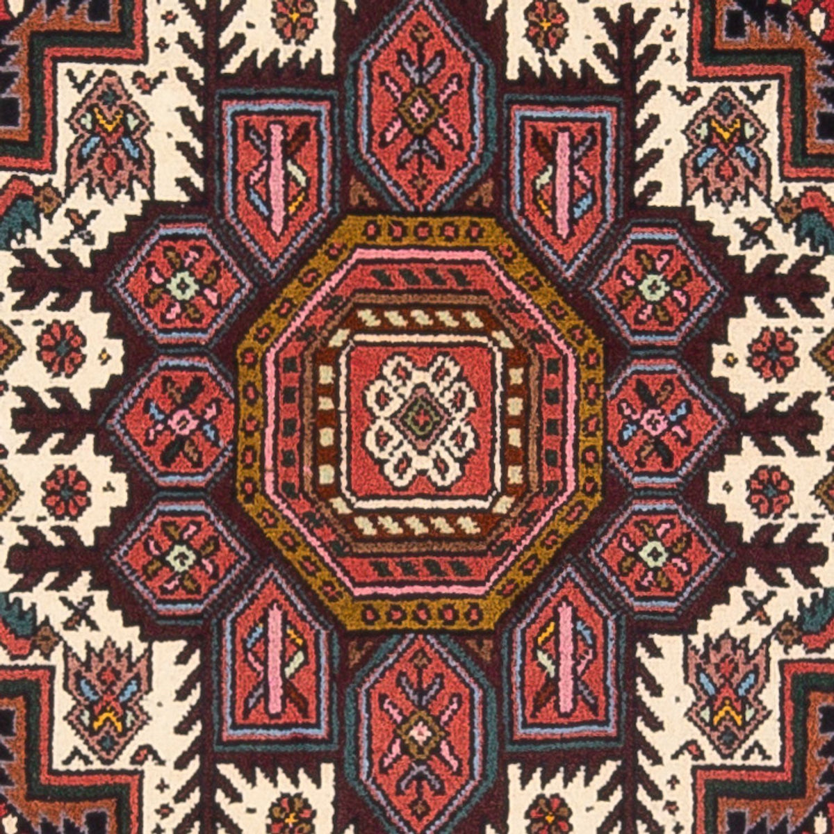 Tapis persan - Nomadic - 133 x 75 cm - crème