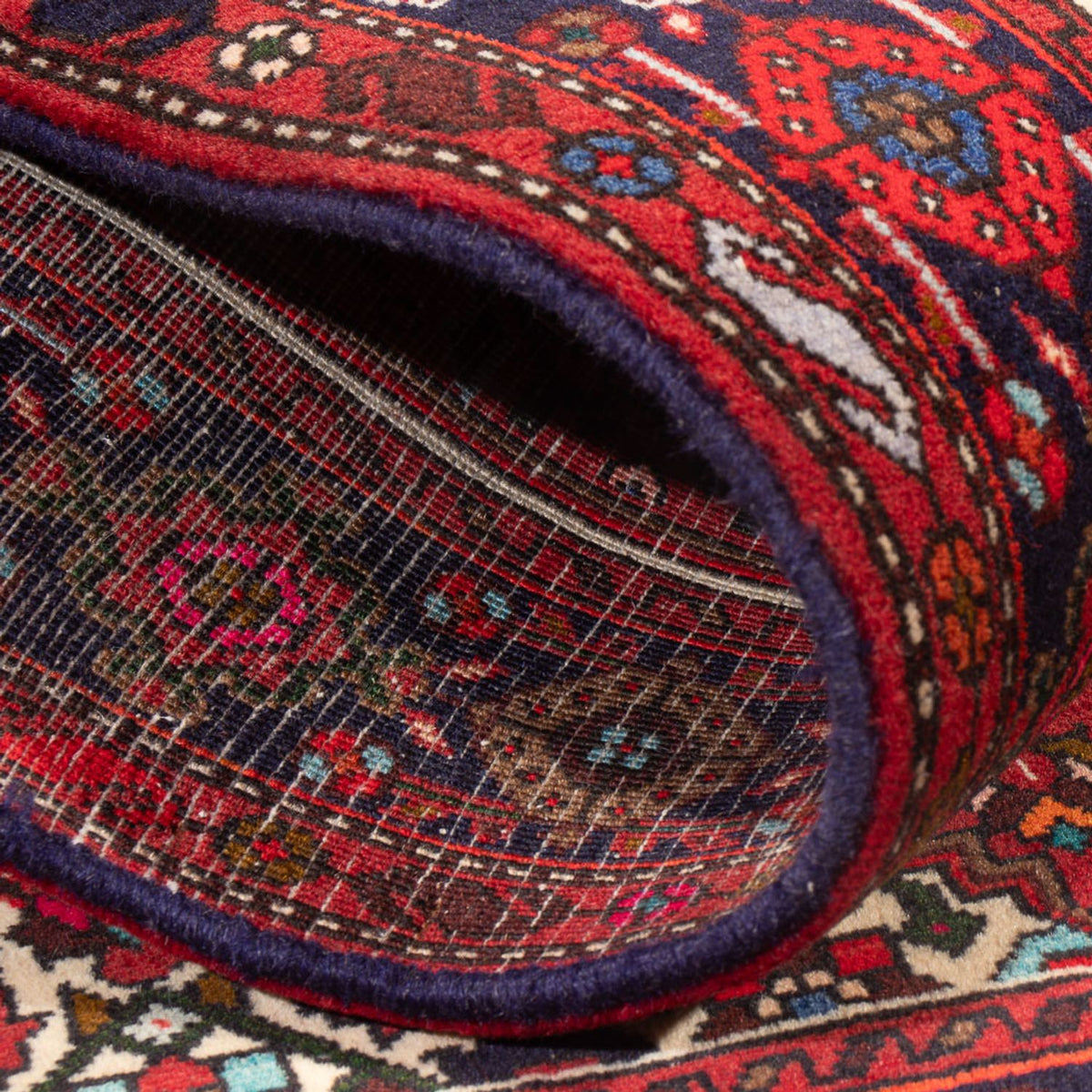 Tapis persan - Nomadic - 135 x 78 cm - crème