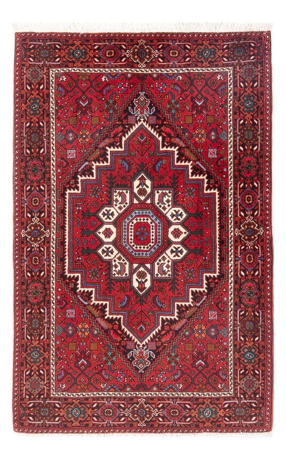 Tapis persan - Nomadic - 125 x 74 cm - rouge