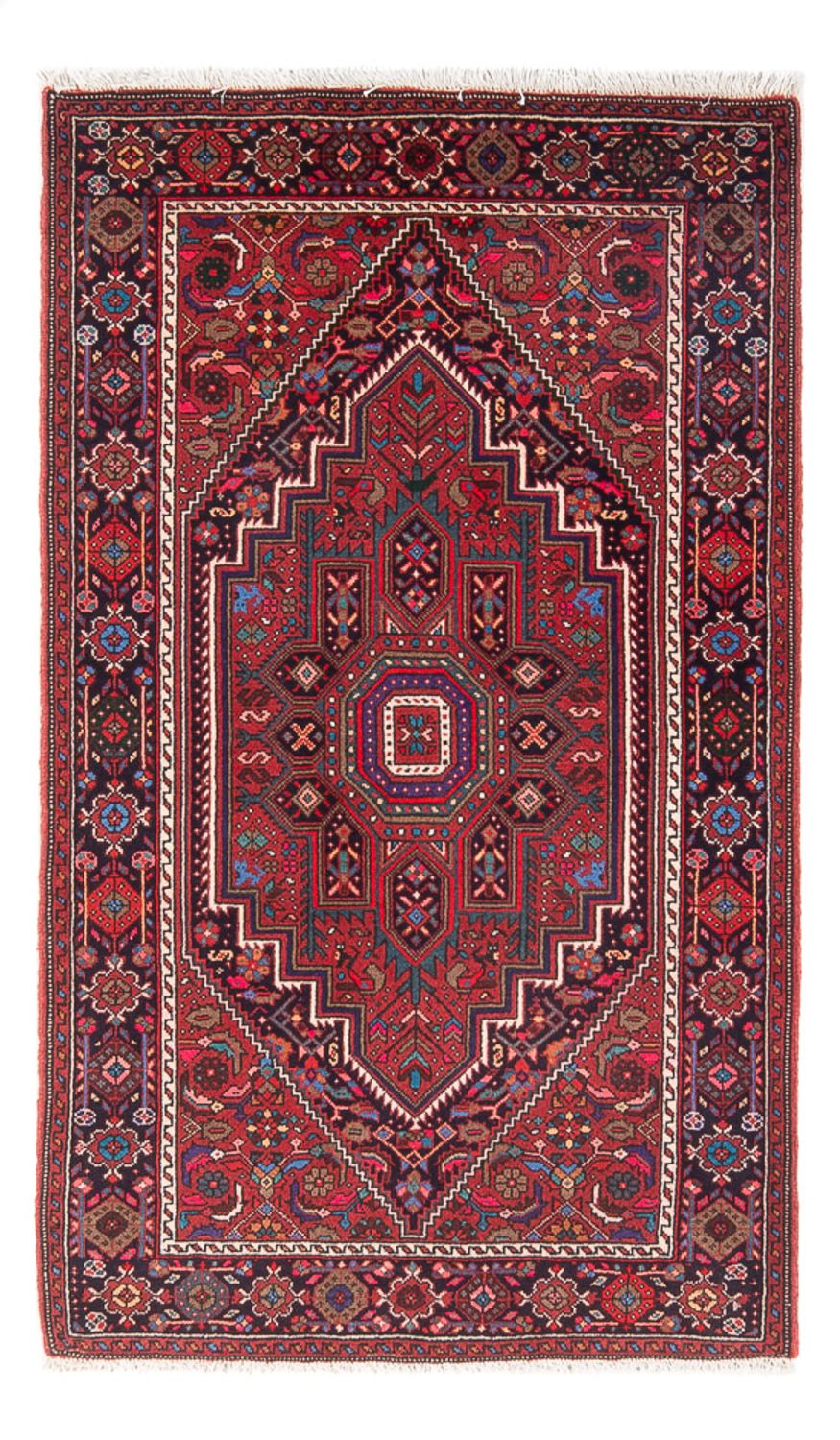 Tapis persan - Nomadic - 123 x 76 cm - rouge