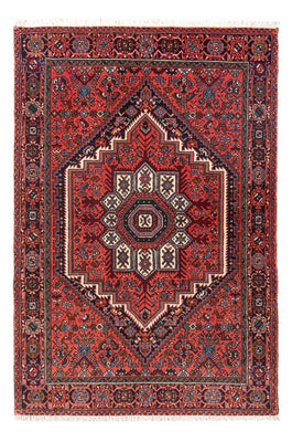 Tapis persan - Nomadic - 123 x 77 cm - rouge