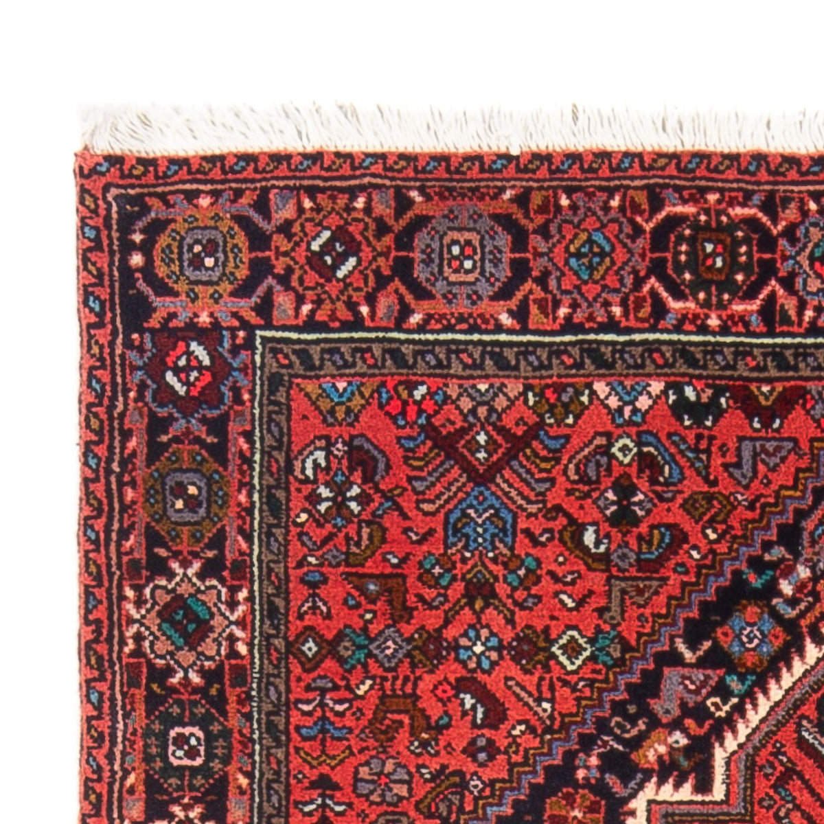 Tapis persan - Nomadic - 123 x 77 cm - rouge