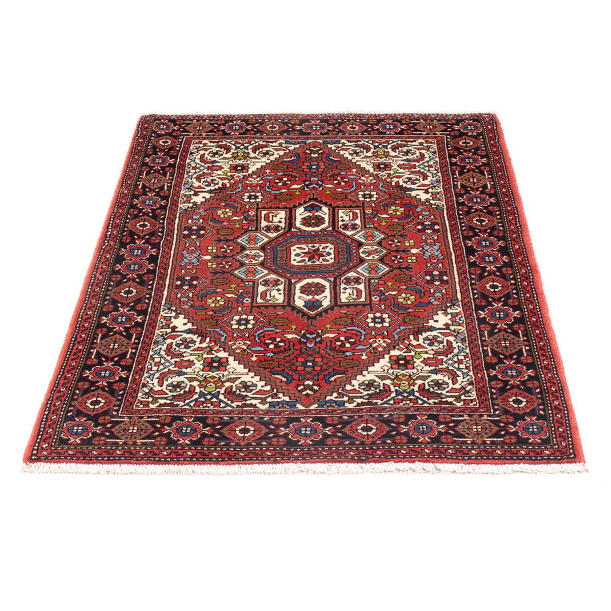 Tapis persan - Nomadic - 131 x 77 cm - crème