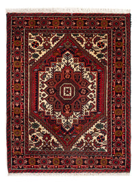 Tapis persan - Nomadic - 70 x 53 cm - rouge