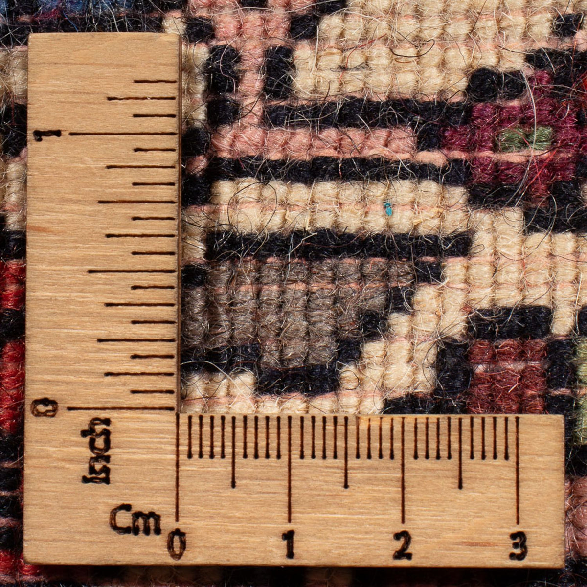 Tapis persan - Nomadic - 91 x 58 cm - rouge