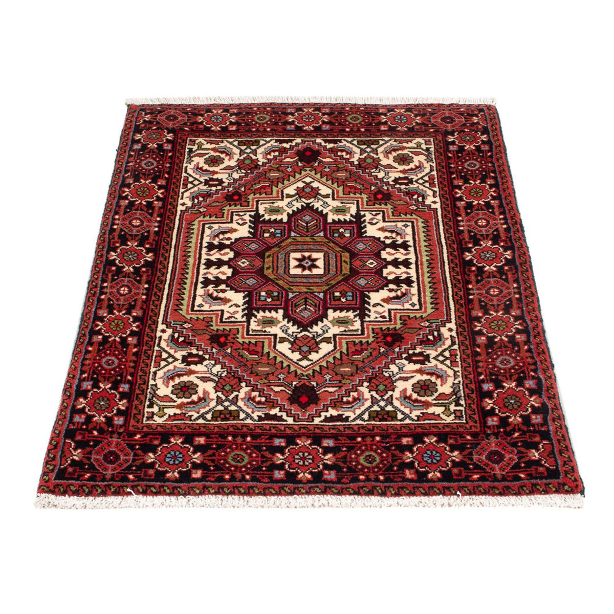 Tapis persan - Nomadic - 95 x 62 cm - crème