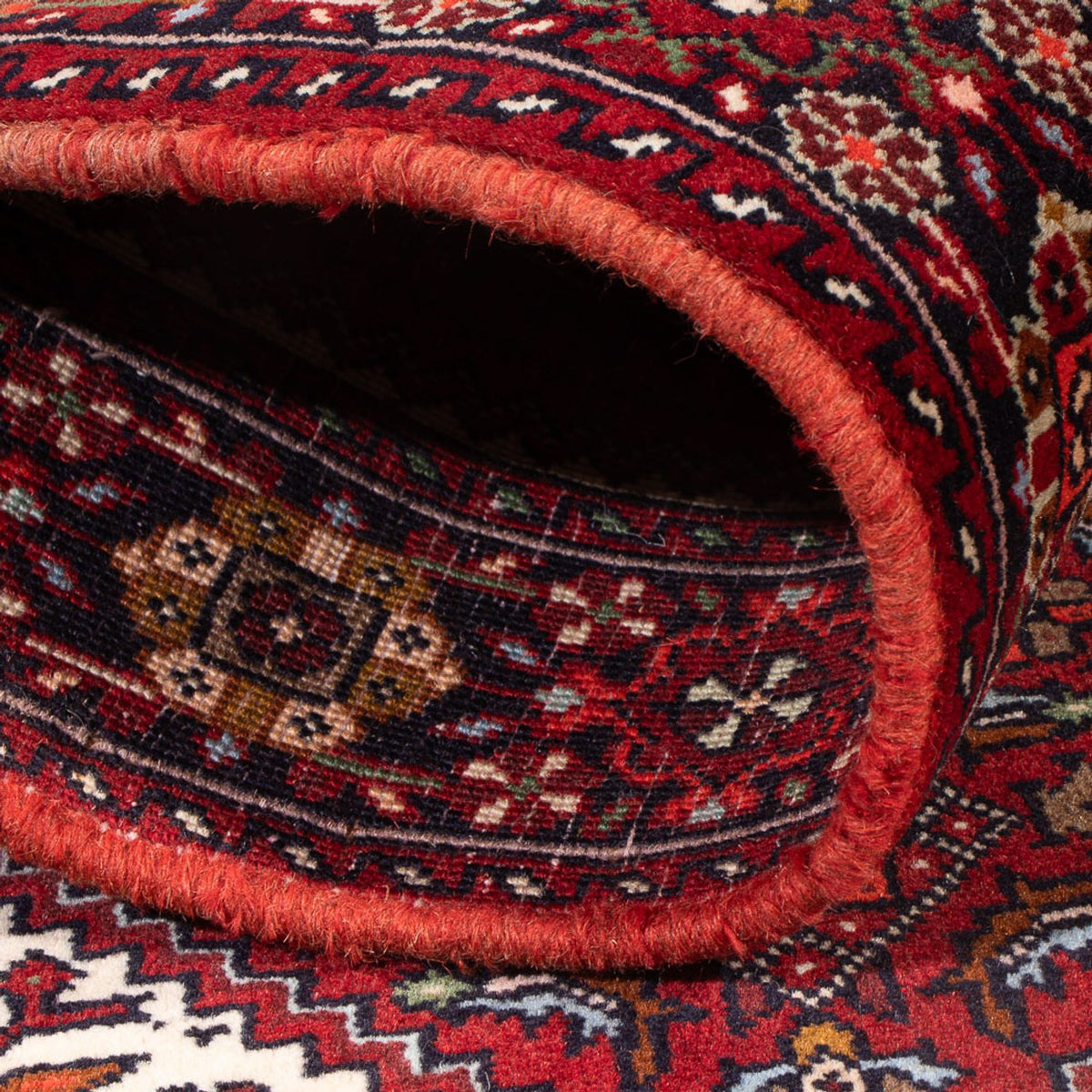 Tapis persan - Nomadic - 130 x 75 cm - crème