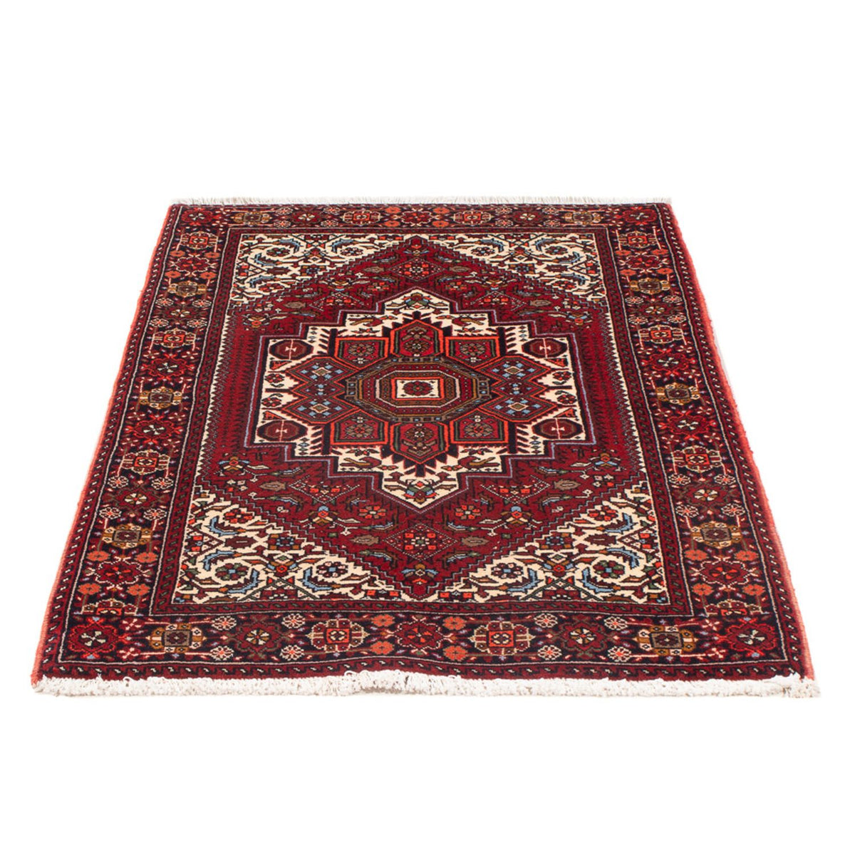 Tapis persan - Nomadic - 130 x 75 cm - crème