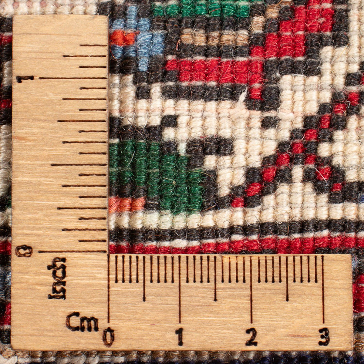 Tapis persan - Nomadic - 125 x 78 cm - crème