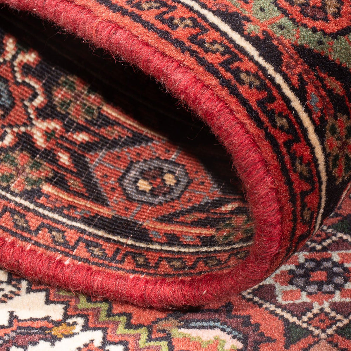 Tapis persan - Nomadic - 126 x 75 cm - crème