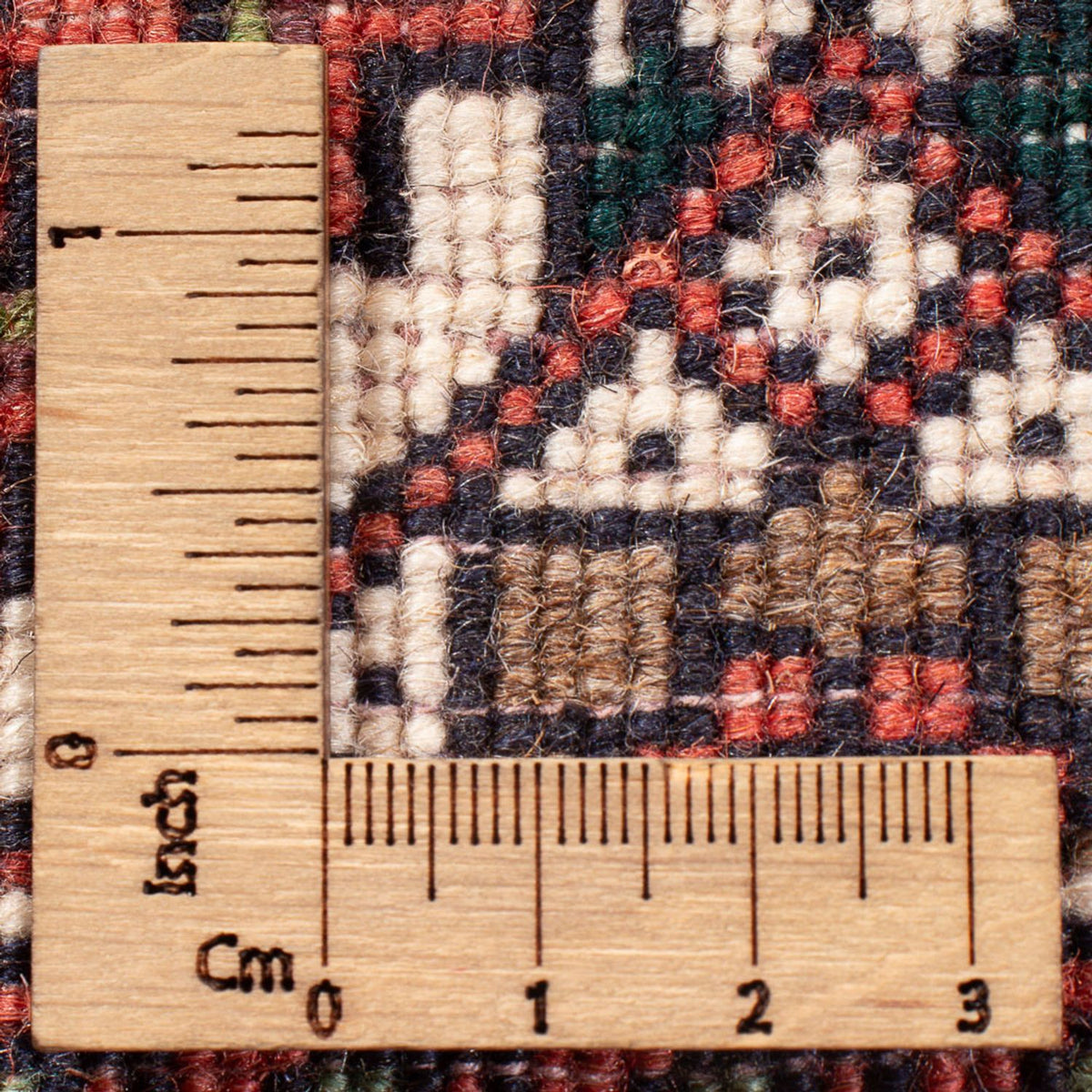 Tapis persan - Nomadic - 126 x 75 cm - crème