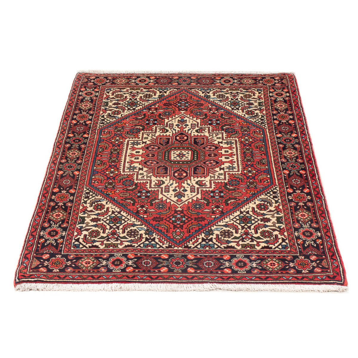 Tapis persan - Nomadic - 125 x 75 cm - crème