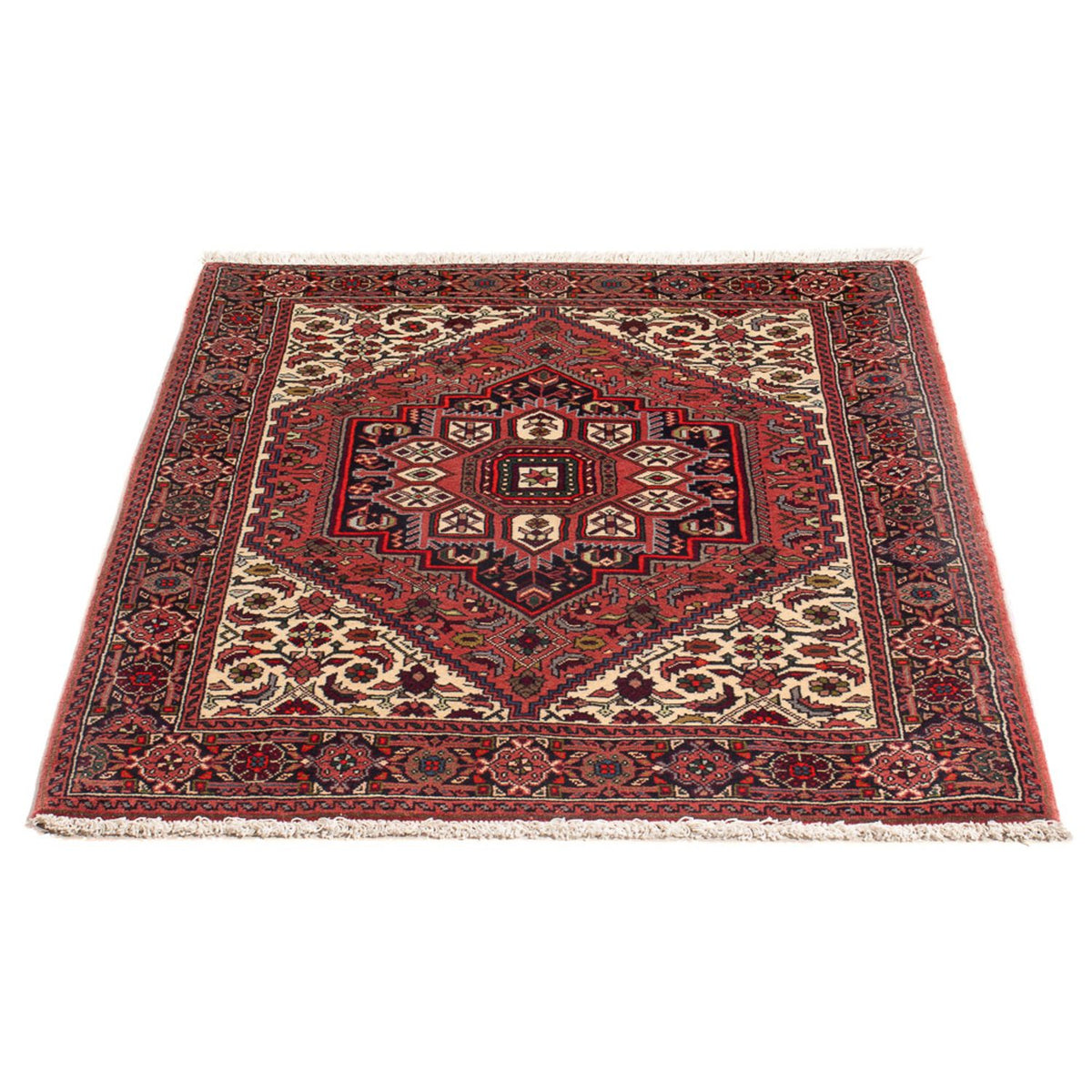 Tapis persan - Nomadic - 118 x 82 cm - crème