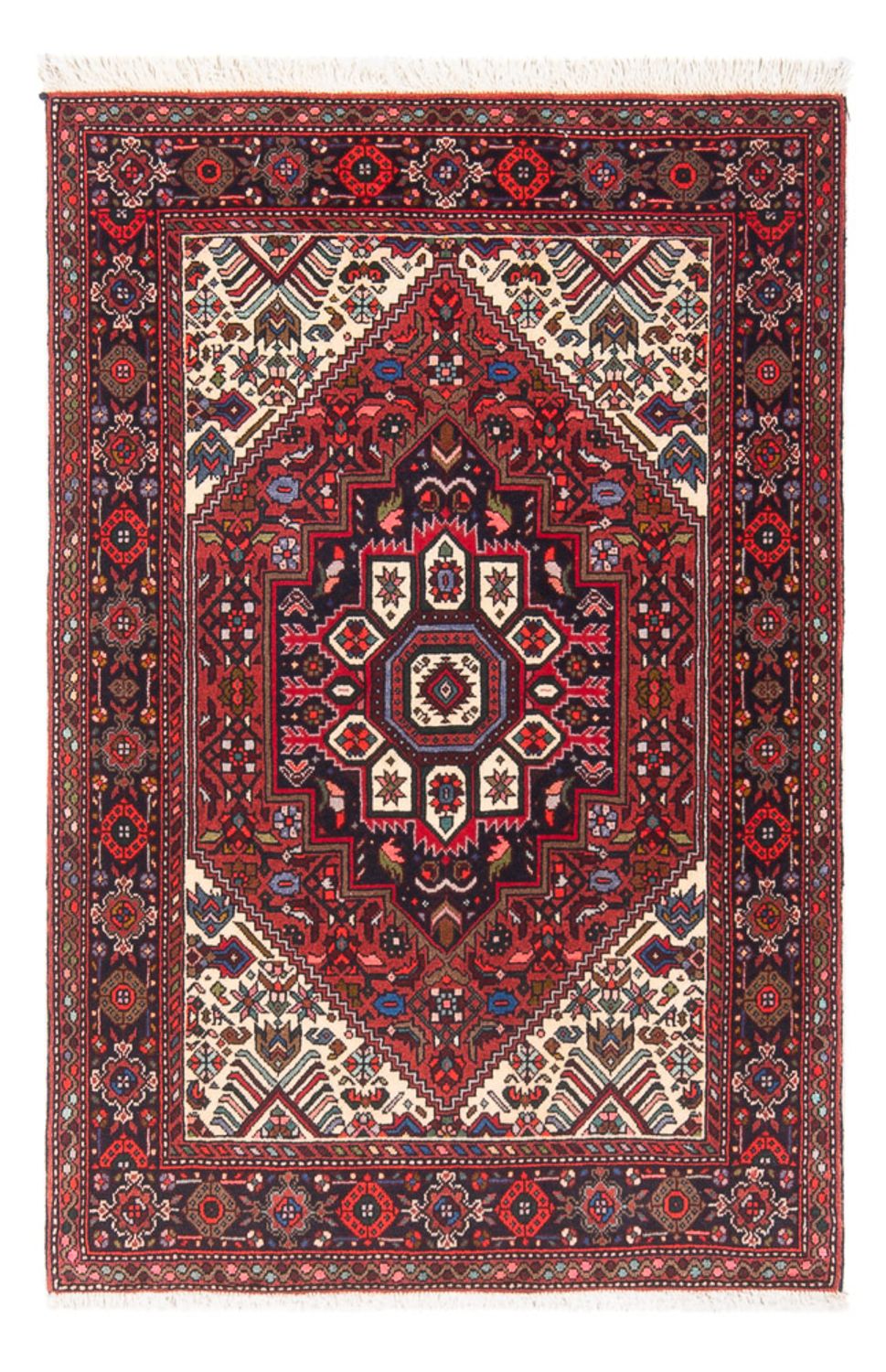 Tapis persan - Nomadic - 119 x 73 cm - crème