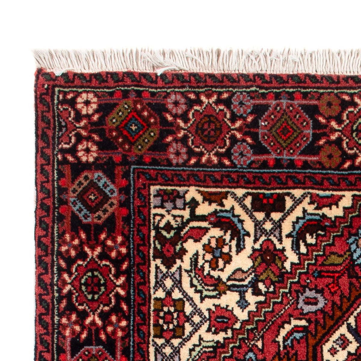 Tapis persan - Nomadic - 93 x 62 cm - rouge