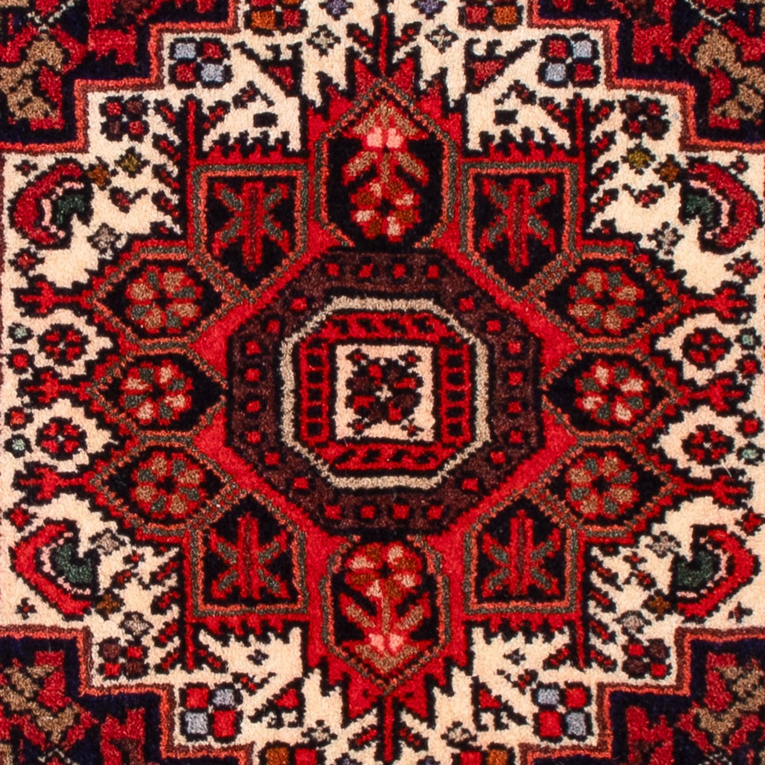 Tapis persan - Nomadic - 69 x 50 cm - crème