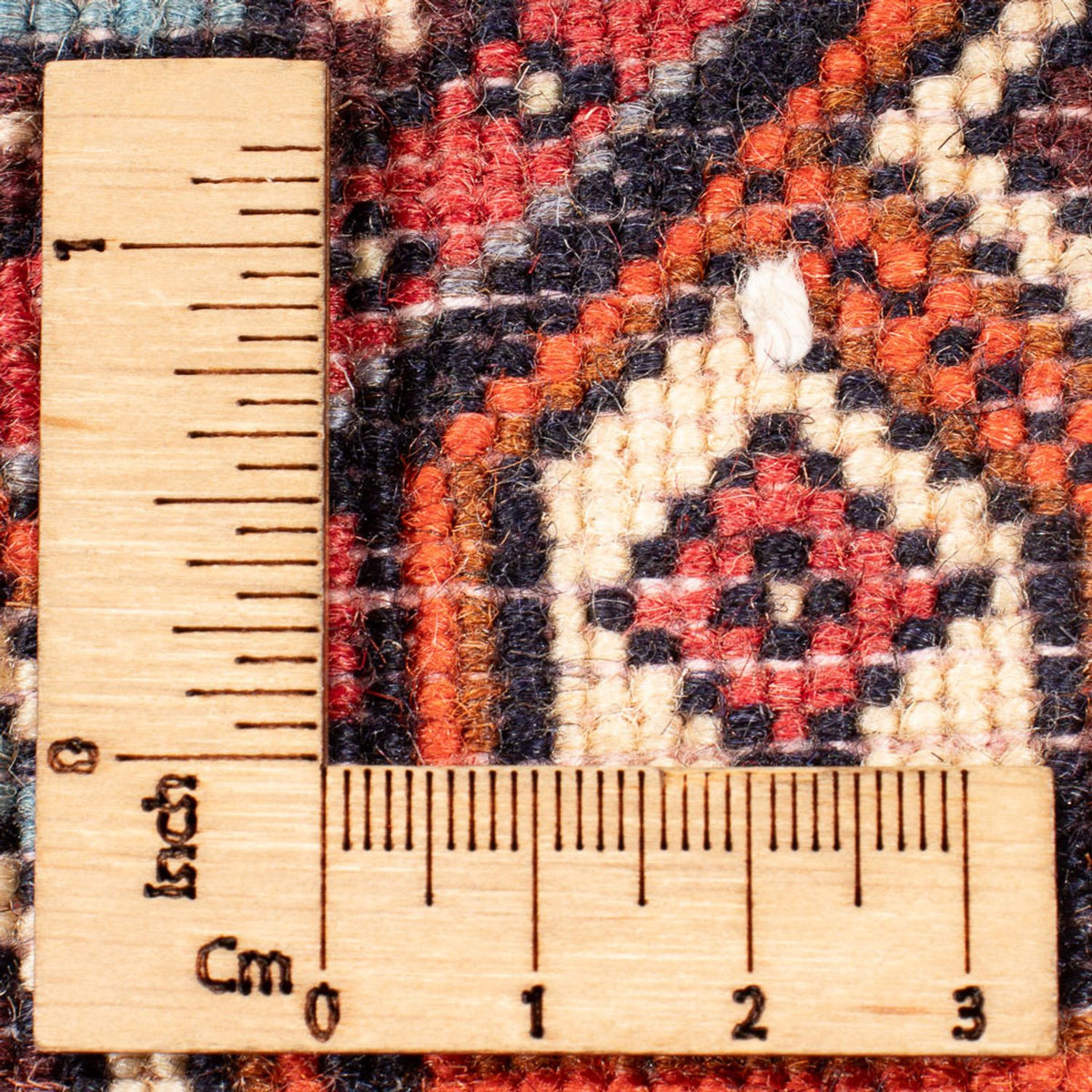 Tapis persan - Nomadic - 68 x 50 cm - crème