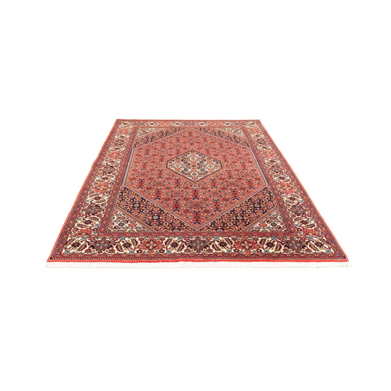 Tapis persan - Bidjar - 242 x 170 cm - rouge