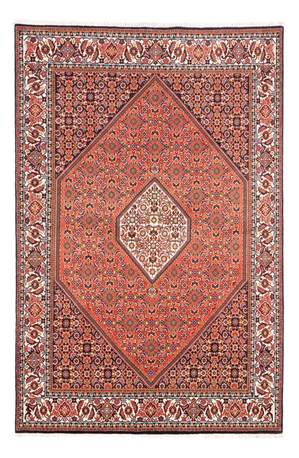 Tapis persan - Bidjar - 240 x 173 cm - rouge