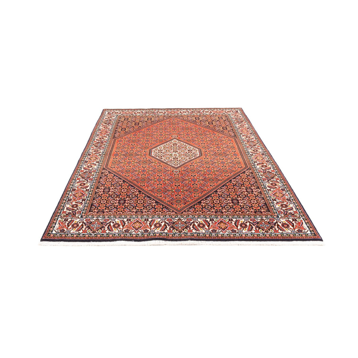 Tapis persan - Bidjar - 240 x 173 cm - rouge