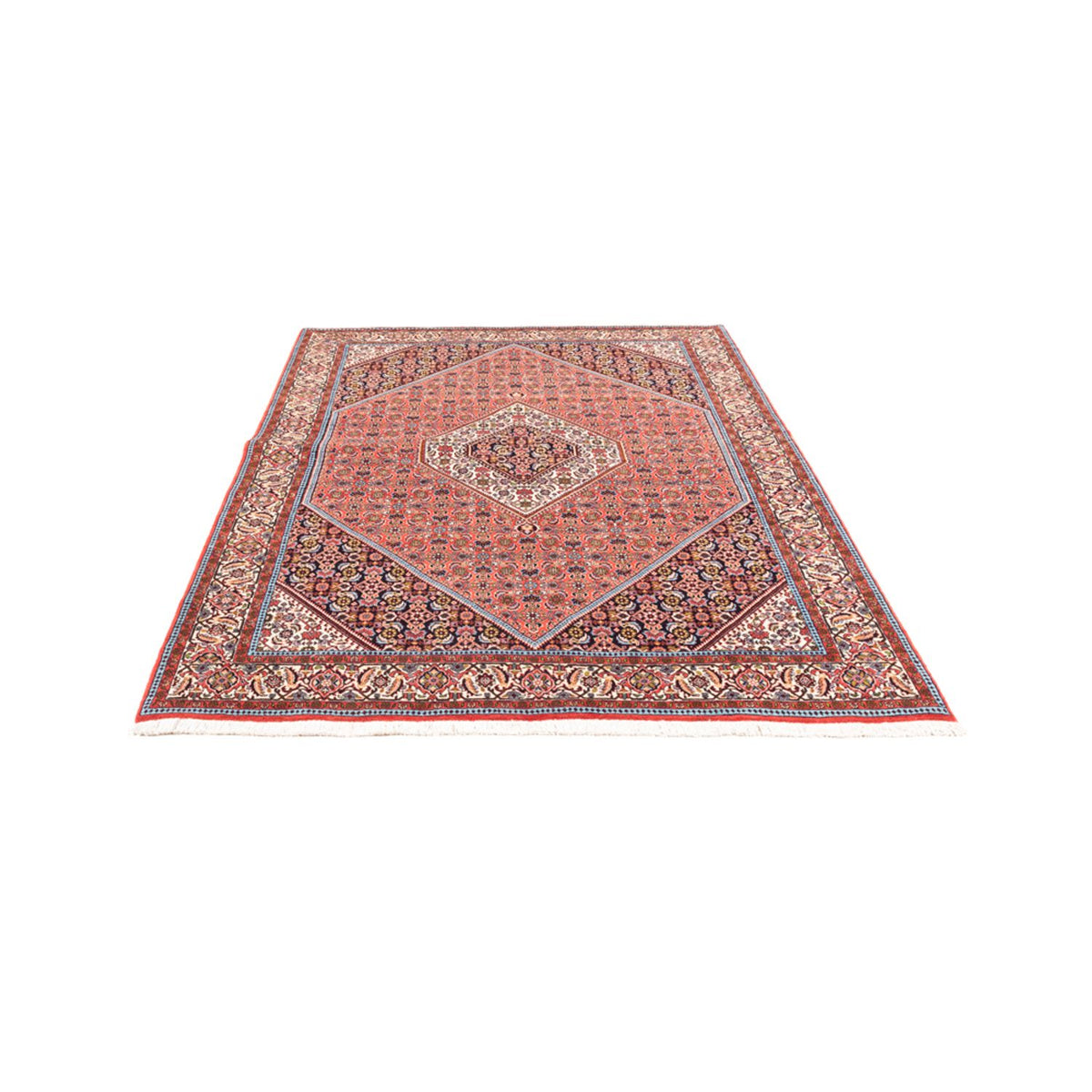 Tapis persan - Bidjar - 243 x 170 cm - rouge