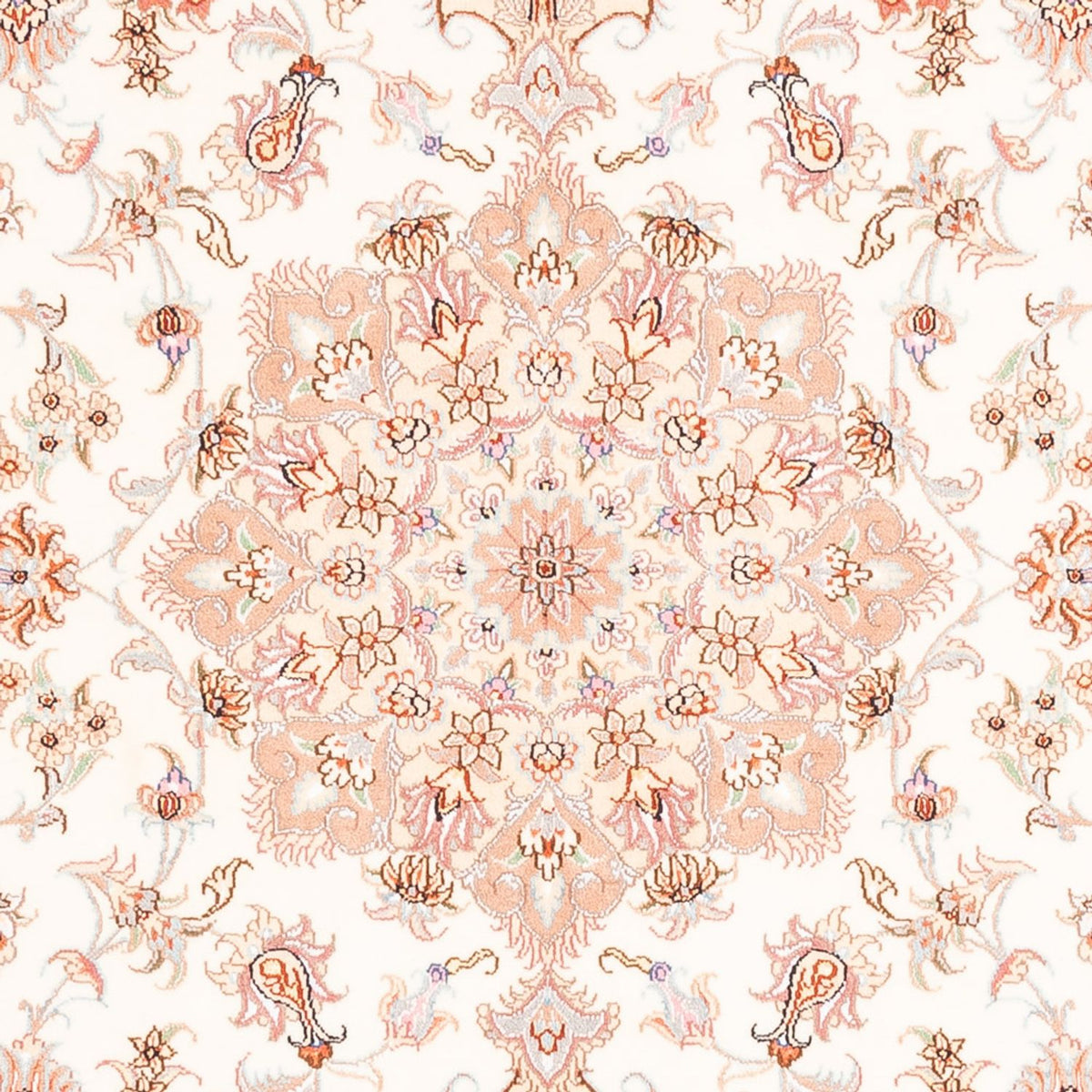 Tapis persan - Tabriz - 202 x 150 cm - crème