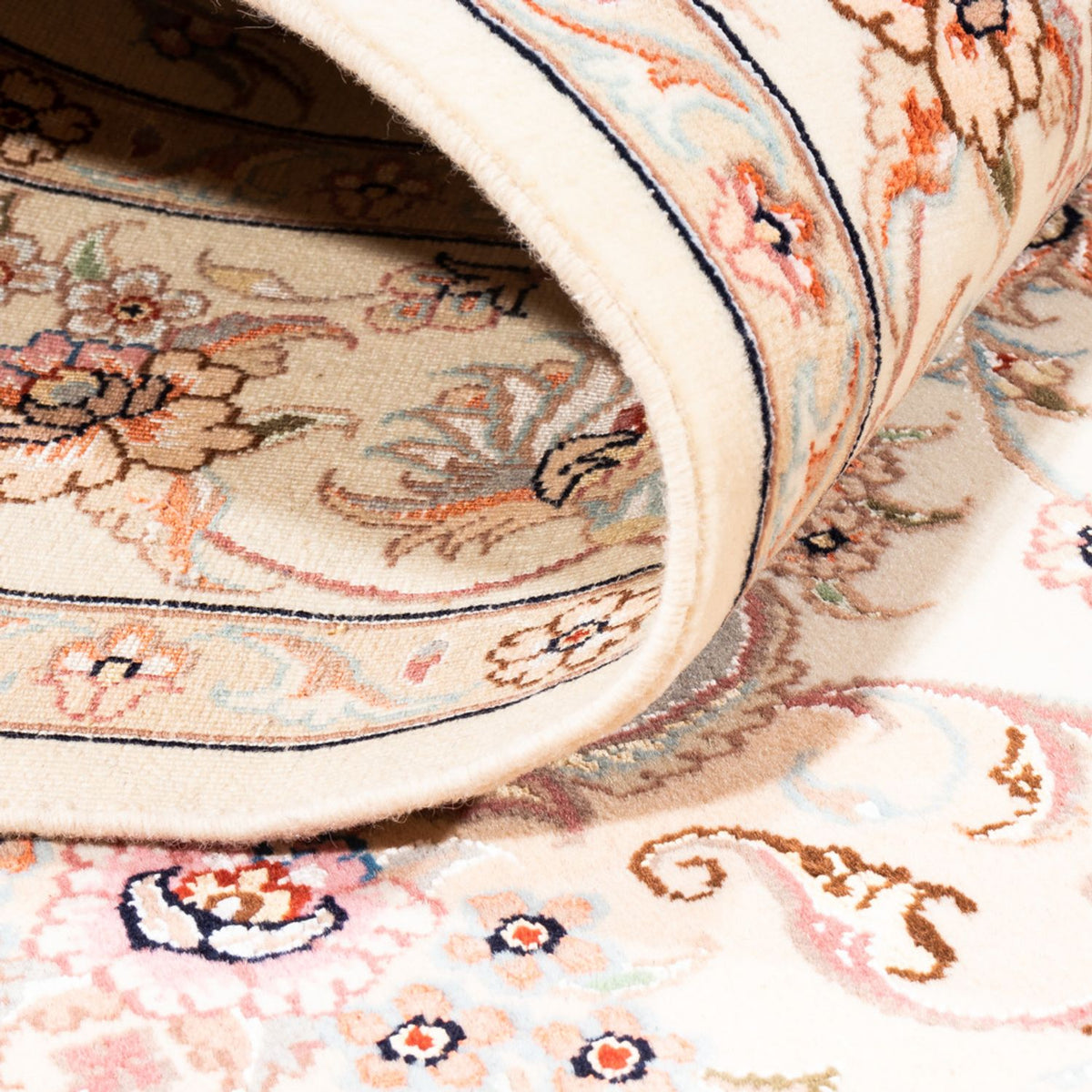 Tapis persan - Tabriz - 202 x 150 cm - crème