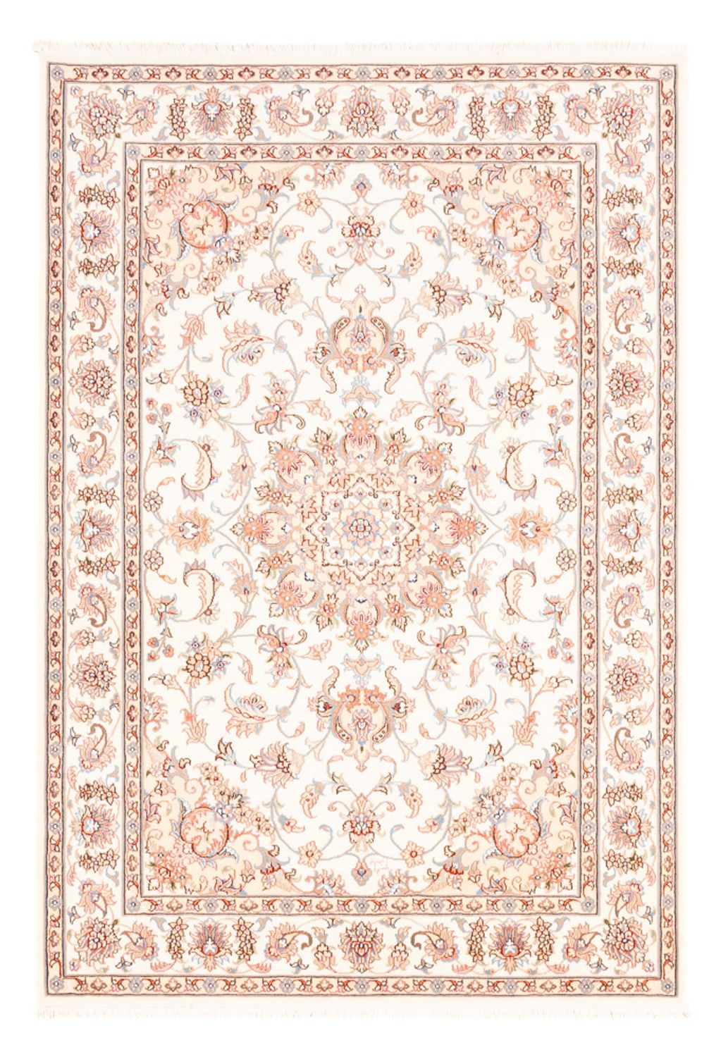 Tapis persan - Tabriz - 176 x 120 cm - crème
