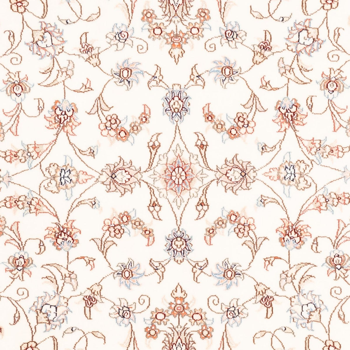 Tapis persan - Tabriz ronde  - 153 x 150 cm - crème